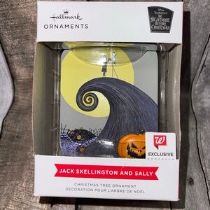 New Hallmark Jack Skellington & Sally Nightmare Before Christmas Ornament 2025